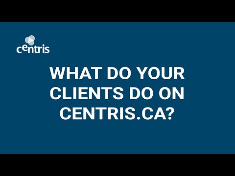 What do your clients do on Centris.ca?