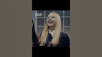 Lisa laughing politely 😂😂watch till end 😂😂 #lisa #blackpink #editingqueen