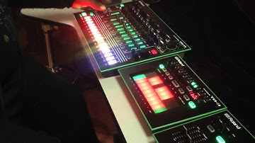 Roland Aira TB-3 and TR-8 Demo at Bellevue American Music w/ Phil Curry