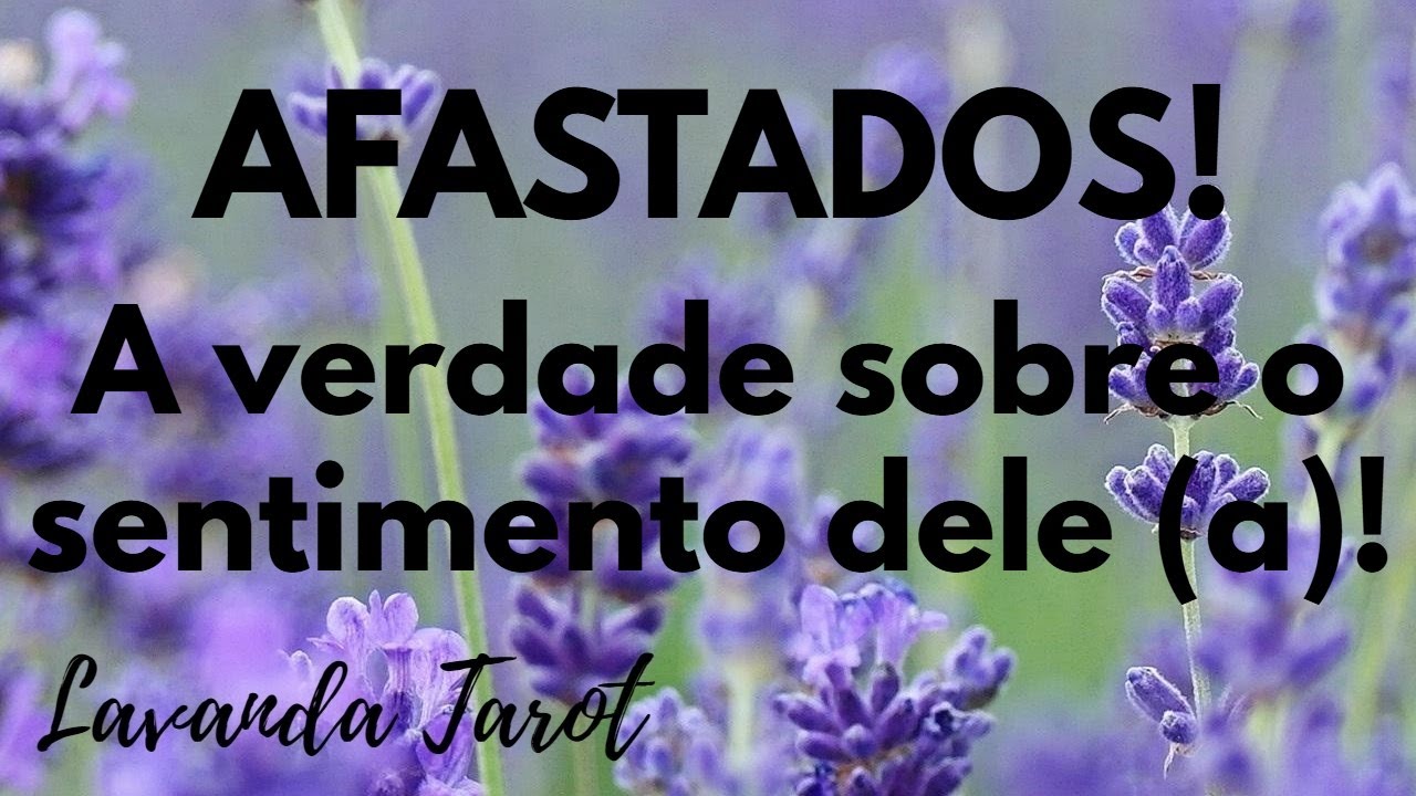 #tarot 💜🪻AFASTADOS! A verdade sobre o sentimento dele (a)! 💜🪻