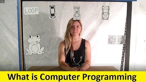 What is computer programming?