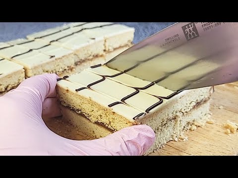 Пирожное «ШКОЛЬНОЕ», как в детстве | Песочные ПОЛОСКИ С ПОВИДЛОМ из СССР | Хочу ТОРТ