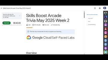 Skills Boost Arcade Trivia May 2025 Week 2 || Lab Solution || Qwiklabs Arcade 2025