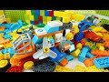 Satisfying Helicopter &amp; Car DIY Building vehicle with blocks ビルディングブロック