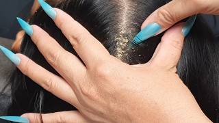 Fall Asleep Fast 🌙 ASMR Gentle Scalp Care & Soft Hair Cleaning Sounds No Talking V00375 screenshot 3