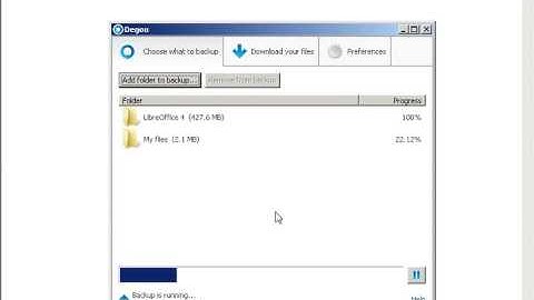 How to back up your files with Degoo (Windows)