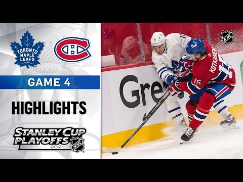 First Round, Gm 4: Maple Leafs @ Canadiens 5/25/21 | NHL Highlights