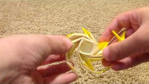 Origami Lightning Flasher Designed By: Jeremy Shafer (DEMO)