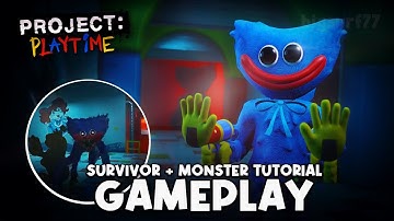 Project Playtime - Survivor and Monster Tutorial Gameplay (Full Playthrough)