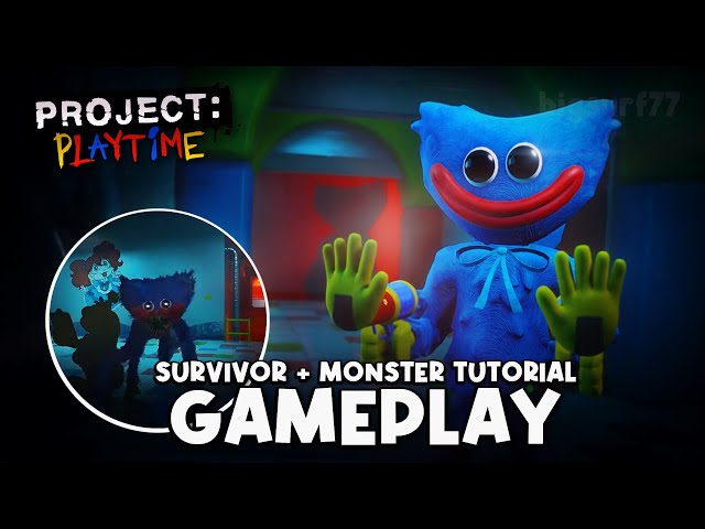 Project Playtime - Survivor and Monster Tutorial Gameplay (Full