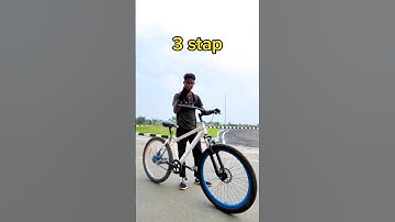 How to wheelie in cycle tutorial 15 second 🚴😱 || #shorts #cyclestunt #wheelie #stunt #video