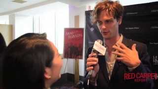 Matthew Gray Gubler Interviewed at Band of Robbers World Premiere at LA Film Festival #LAFF