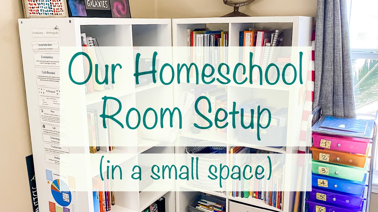 Our Homeschool Room Setup - YouTube