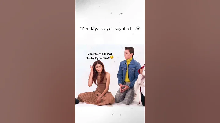 Zendaya’s Eyes Say It All… 😳💀 #Tomdaya #TomHolland #Zendaya