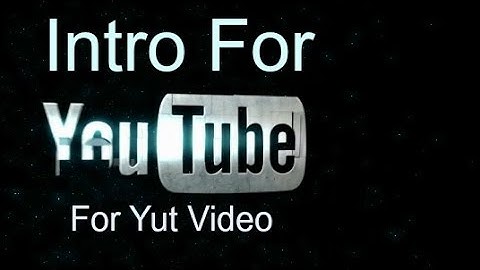 How to make video Intro[Outro | Free templates | Sony Vegas Pro |  Tutorial