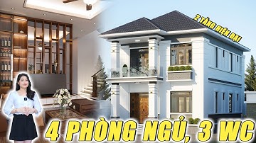 Khám Phá Mẫu Nhà 2 Tầng Mái Nhật. Đẹp Hiện Đại & Tiết Kiệm Không Gian | MH03497