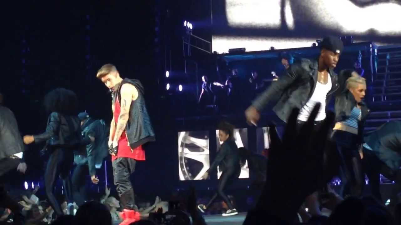 Justin Bieber Out Of Town Girl - Believe Tour Brisbane Entertainment Centre Qld. 2013
