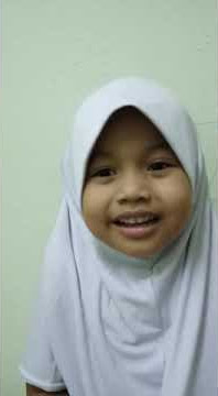 Nur Kayyisa Huzaifah  (cita-cita nak jadi doktor)