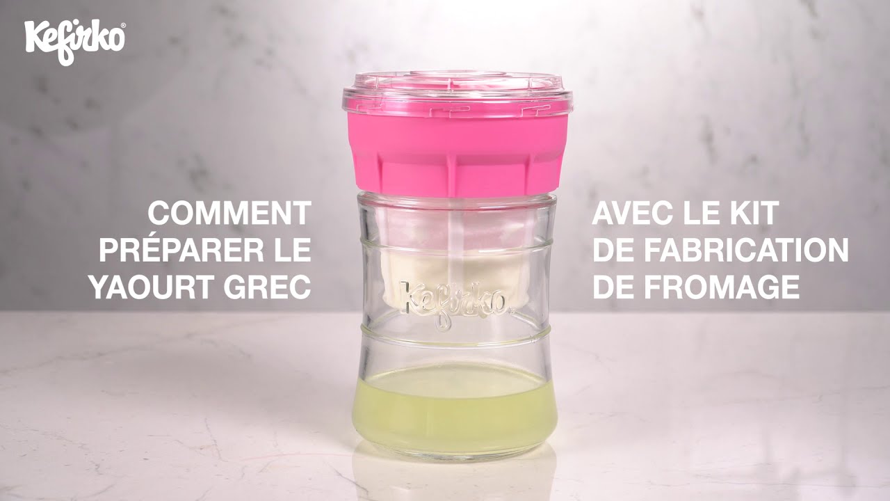 Kit de fabrication pour fromage 848ml Rose - Le fromage fait