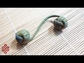 How to Make a Monkey's Fist Paracord Begleri Fidget Toy Tutorial