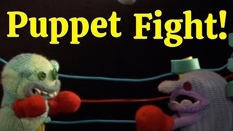 MONSTERS IN THE RING - a MR WOOKA puppet show - nanalan