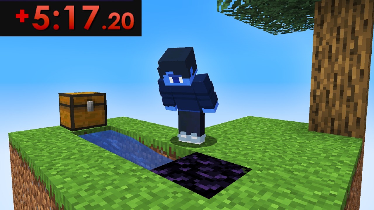 Speedrunning Minecraft's Oldest Challenge Map