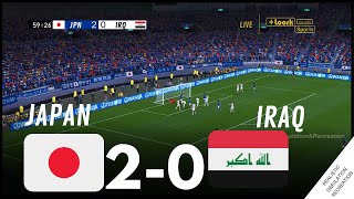 بث مباشر مباراة العراق واليابان كأس آسيا Iraq U23 vs Japan U23 live | محاكاة لعبة فيديو