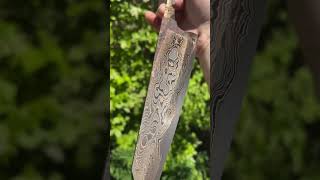 Current Work In Progress #damascus #art #handmade