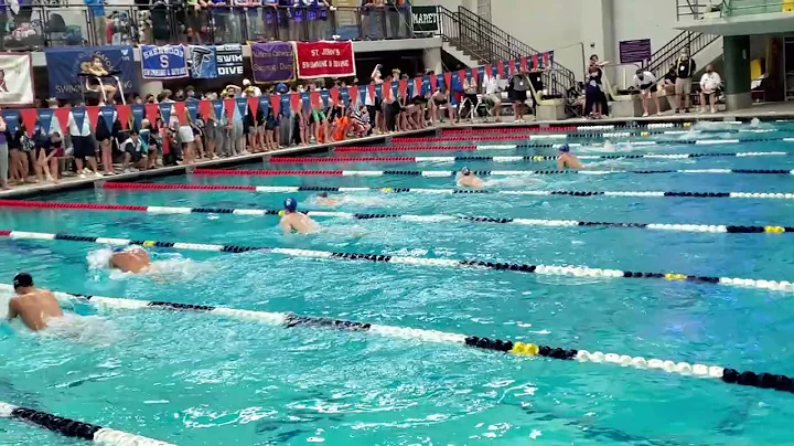 2022 Metro Championships: Boys 100 breast, Collin ...