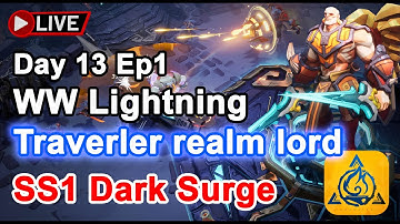 [SS1] Day 13-EP1 Traverler Rehan Whirlwind Lightning Stack dex 100M + DPS  | Torchlight:infinite