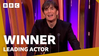 Cillian Murphy wins Leading Actor  | BAFTA Film Awards 2024  BBC