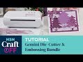 How To Use The Gemini Die-Cutting and Embossing Machine | HSN Craft Off