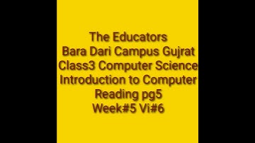 Class3/Computer/Introduction to Computer/Reading pg5/Week#5/Vi#6
