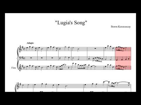 Lugia's song (from Pokemon 2000) Violin