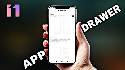 MIUI 11: Enable Official App Drawer in MIUI 11 for all Xiaomi Device