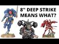 8-Inch Deep Strikes Mean WHAT? Examining Warhammer 40K's 11th Edition Reserves Rule