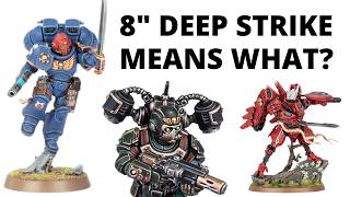 8-Inch Deep Strikes Mean WHAT? Examining Warhammer 40K's 11th Edition Reserves Rule