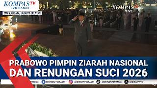 Prabowo Pimpin Ziarah Nasional & Renungan Suci 2026 di TMP Kalibata Jakarta Selatan