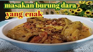 Cara memasak burung dara  yang enak ala tkw arab