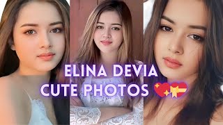 Elina Devia CUTE PHOTOS 🥰💖 #elinadevia #model