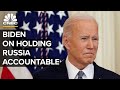 President Biden announces actions to hold Russia accountable for its war on Ukraine — 3/8/22