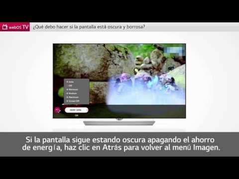 LG Servicio - TV - WebOS 5.0 / Síntoma Luz en la pantalla 