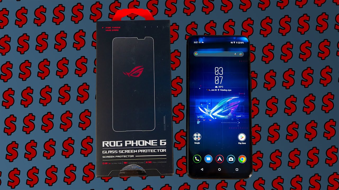 SO EXPENSIVE but WHY? ROG Phone 6 official glass screen protector