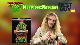 Teenage Mutant Ninja Turtles: Mutant Mayhem steelbook UNBOXING // Best Buy Exclusive