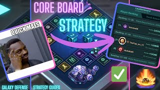 Coreboard 1X 10X Strat 🎲| Galaxy Defense Fortress Guard #minigame