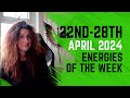 22nd  28th april 2024  energies of the week  intensity triggers and authenticity