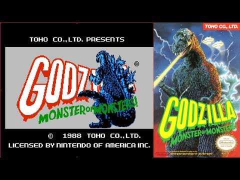 Видео: Прохождение Godzila - Monster of Monsters на NES/Famicom/Dendy