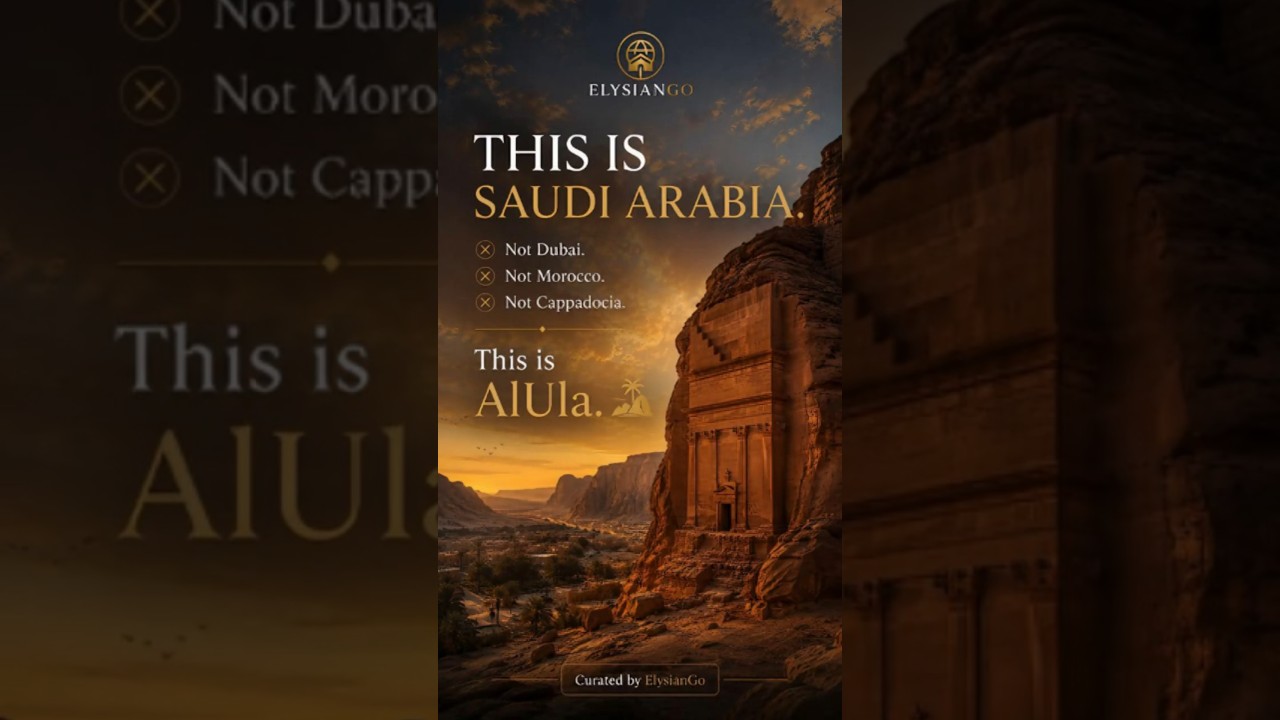 Saudi Arabia Beyond Umrah | Discover AlUla Luxury Experience