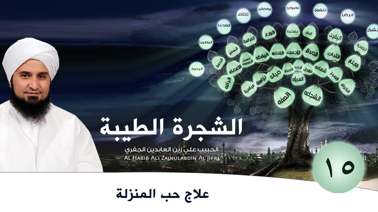 15- علاج حب المنزلة | #الشجرة_الطيبة | #الحبيب_علي_الجفري