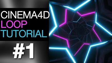 C4D ABSTRACT LOOP TUTORIAL #1 (CINEMA 4D TUTORIAL)